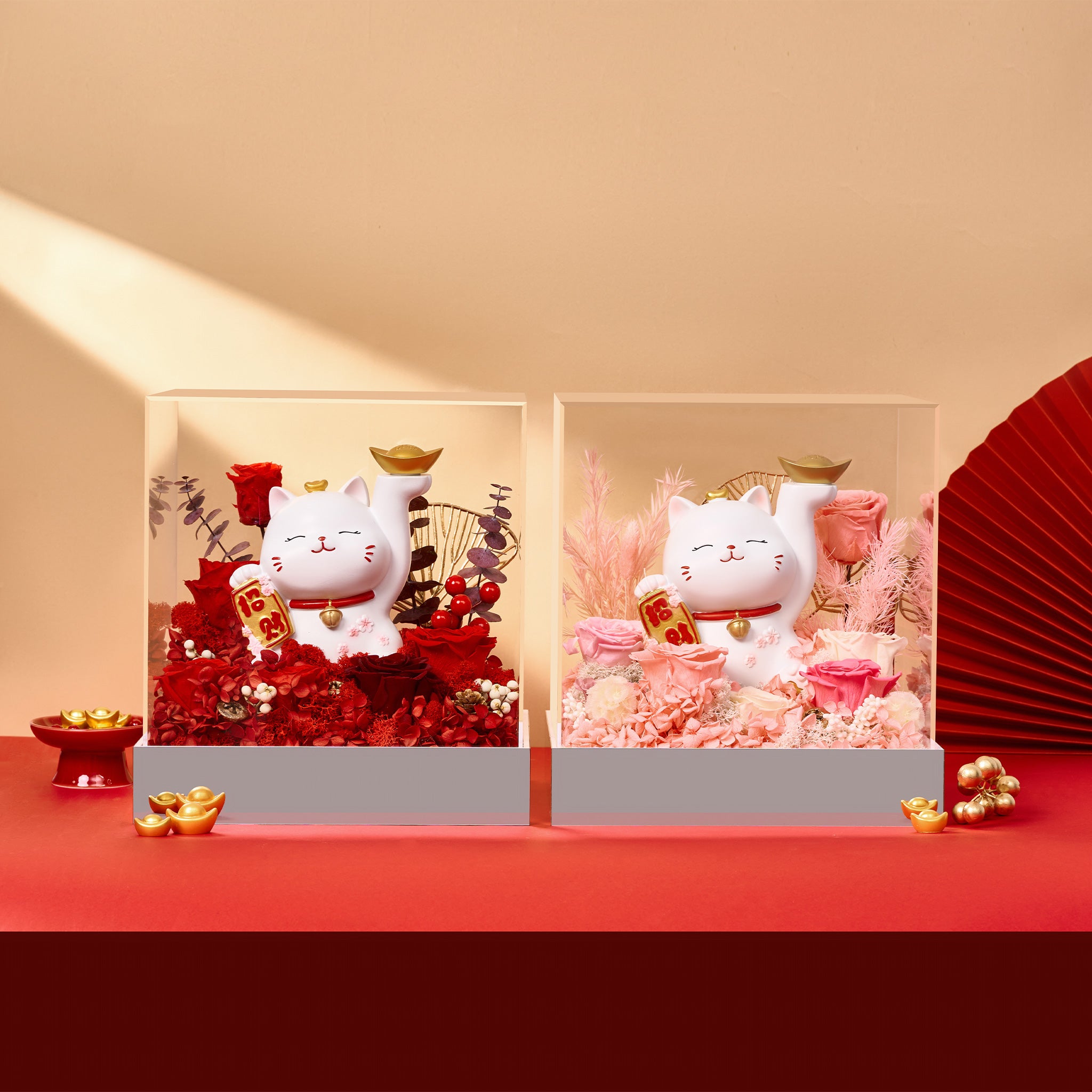 Lillian Fortune Cat – Pink