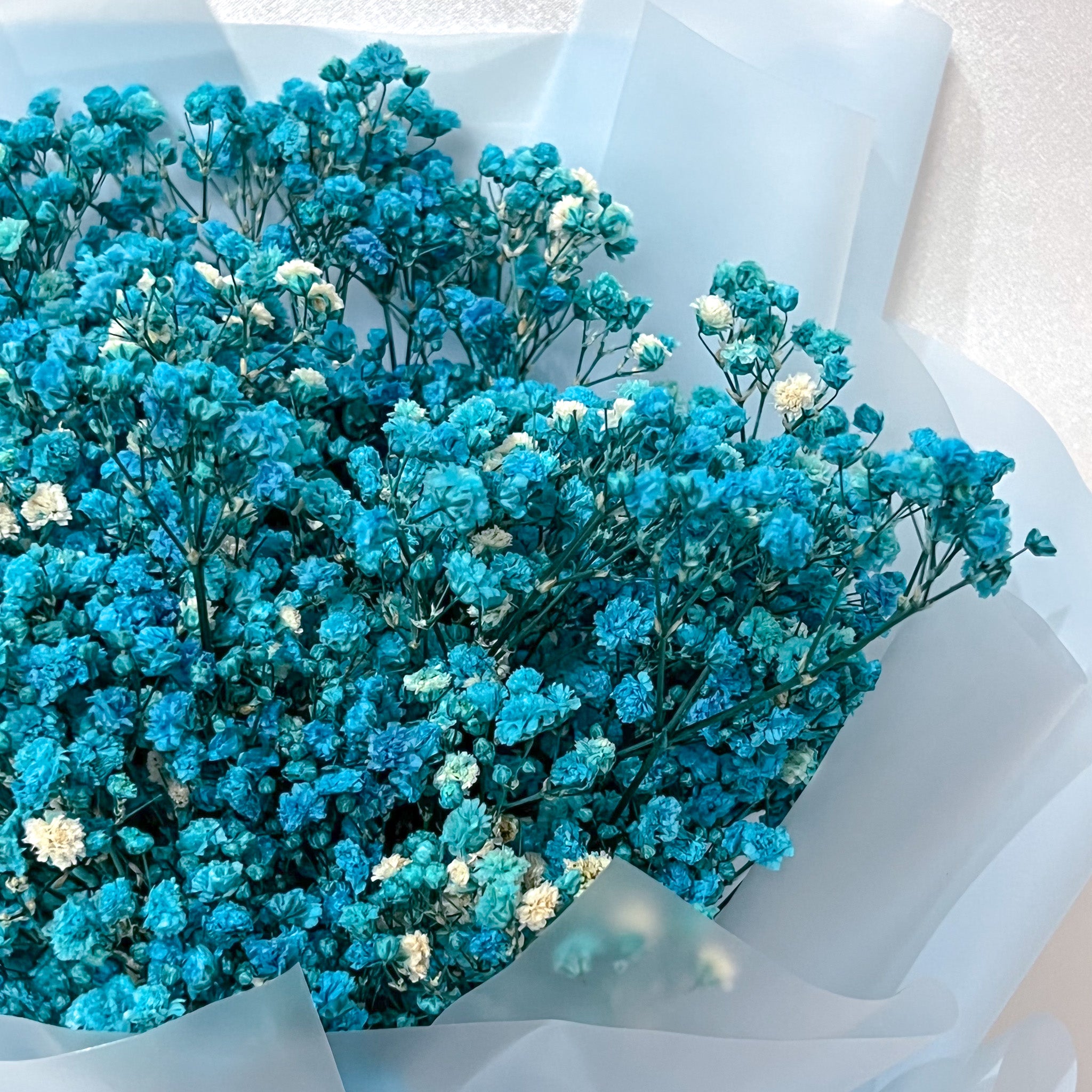 Baby Breath Bouquet – Blue