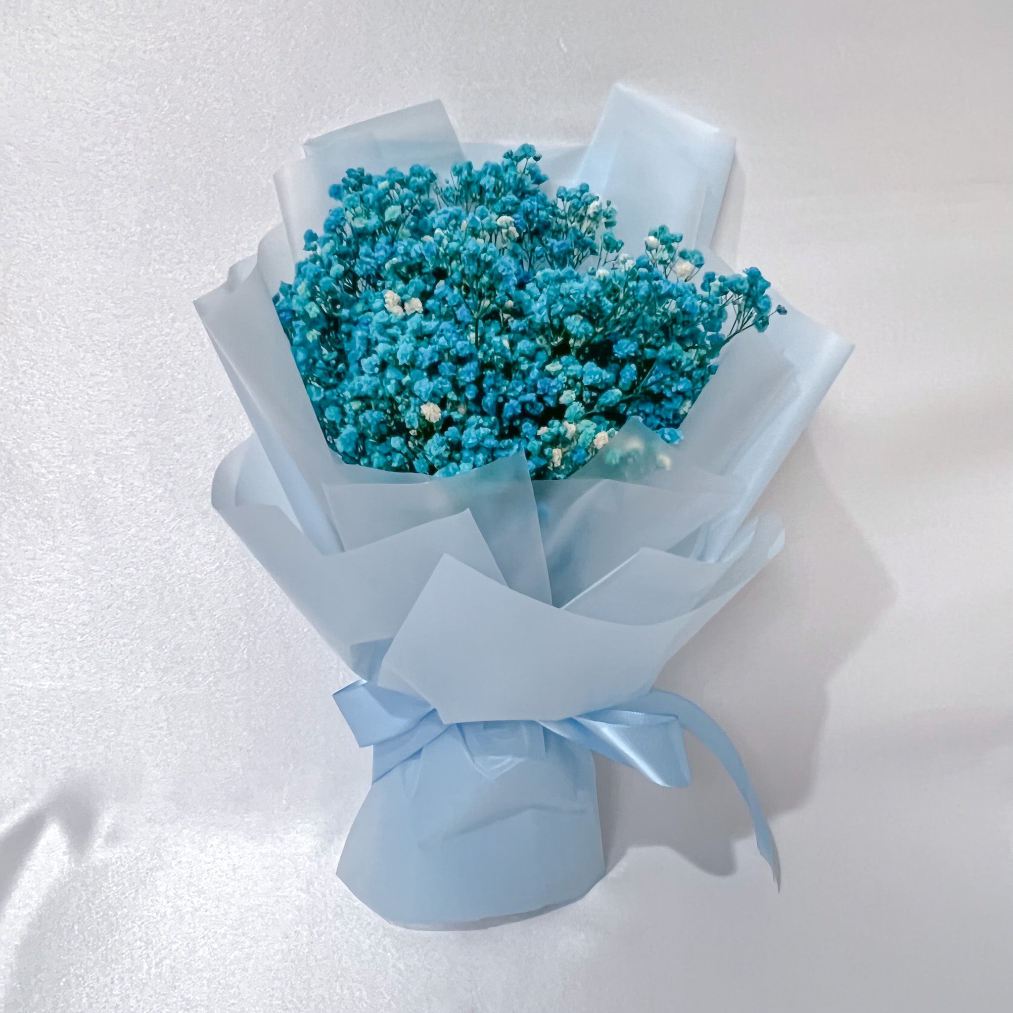 Baby Breath Bouquet – Blue
