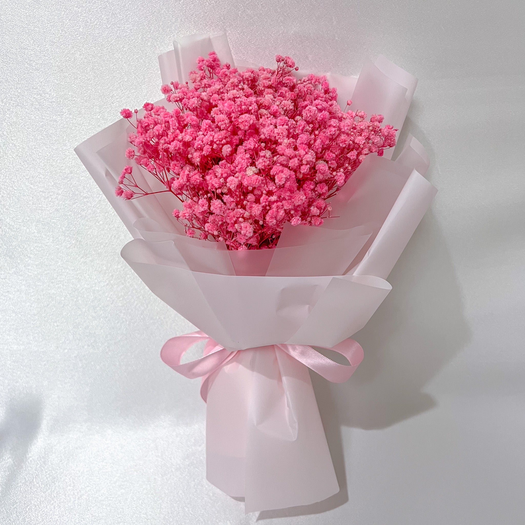 Baby Breath Bouquet – Pink