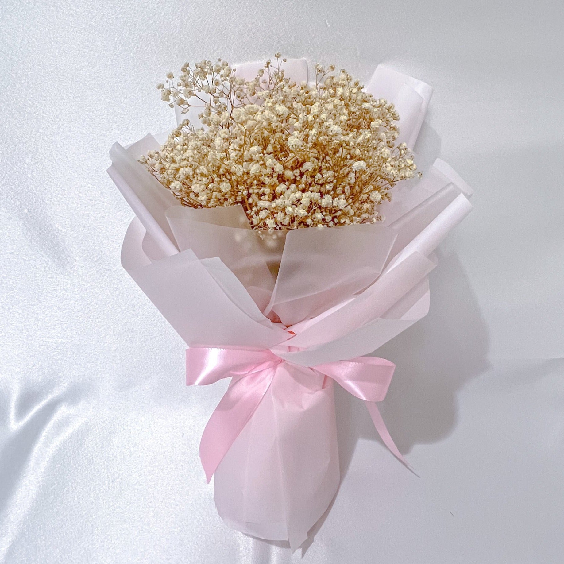 Baby Breath Bouquet – White