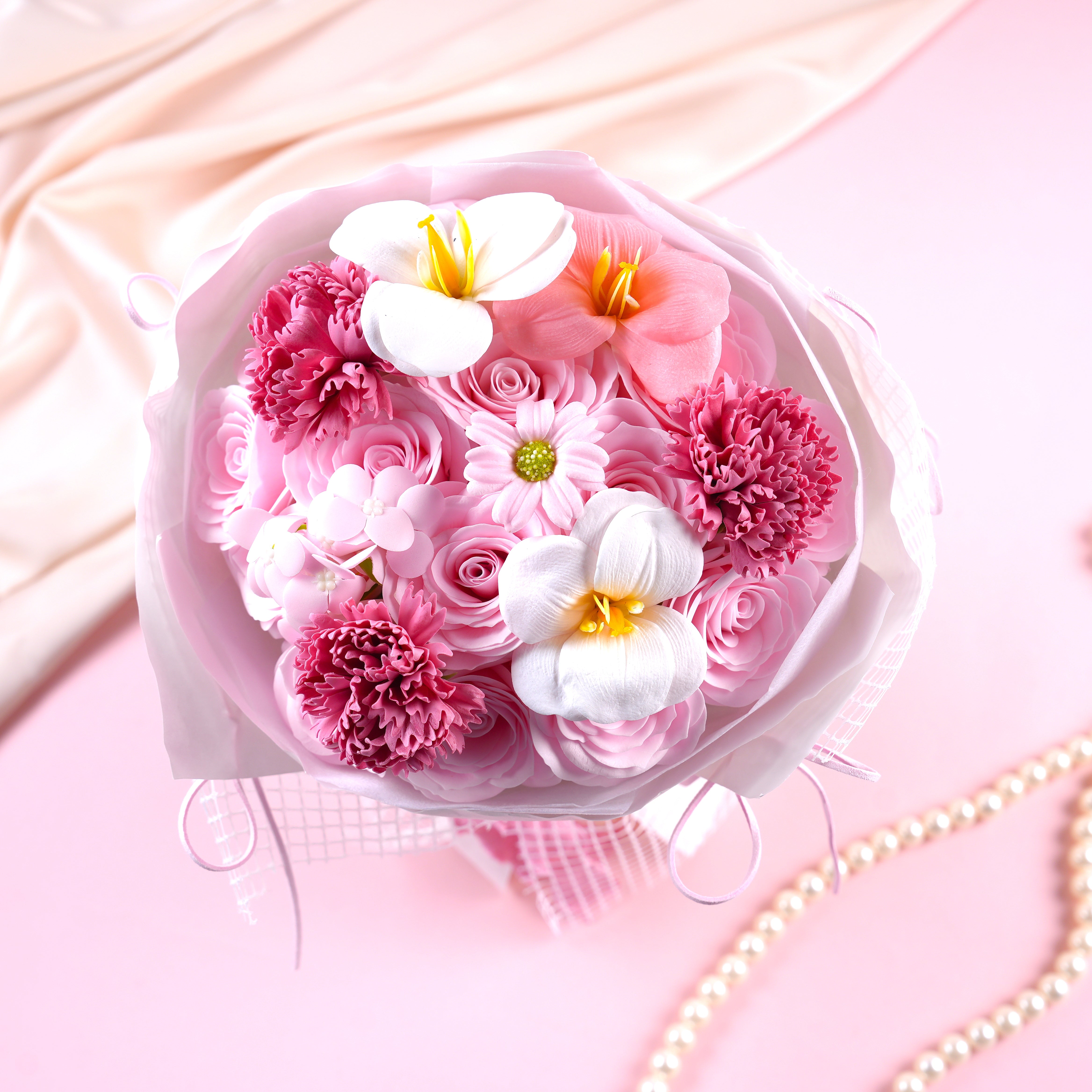 Soap] Amelia – Pink Garden Bouquet