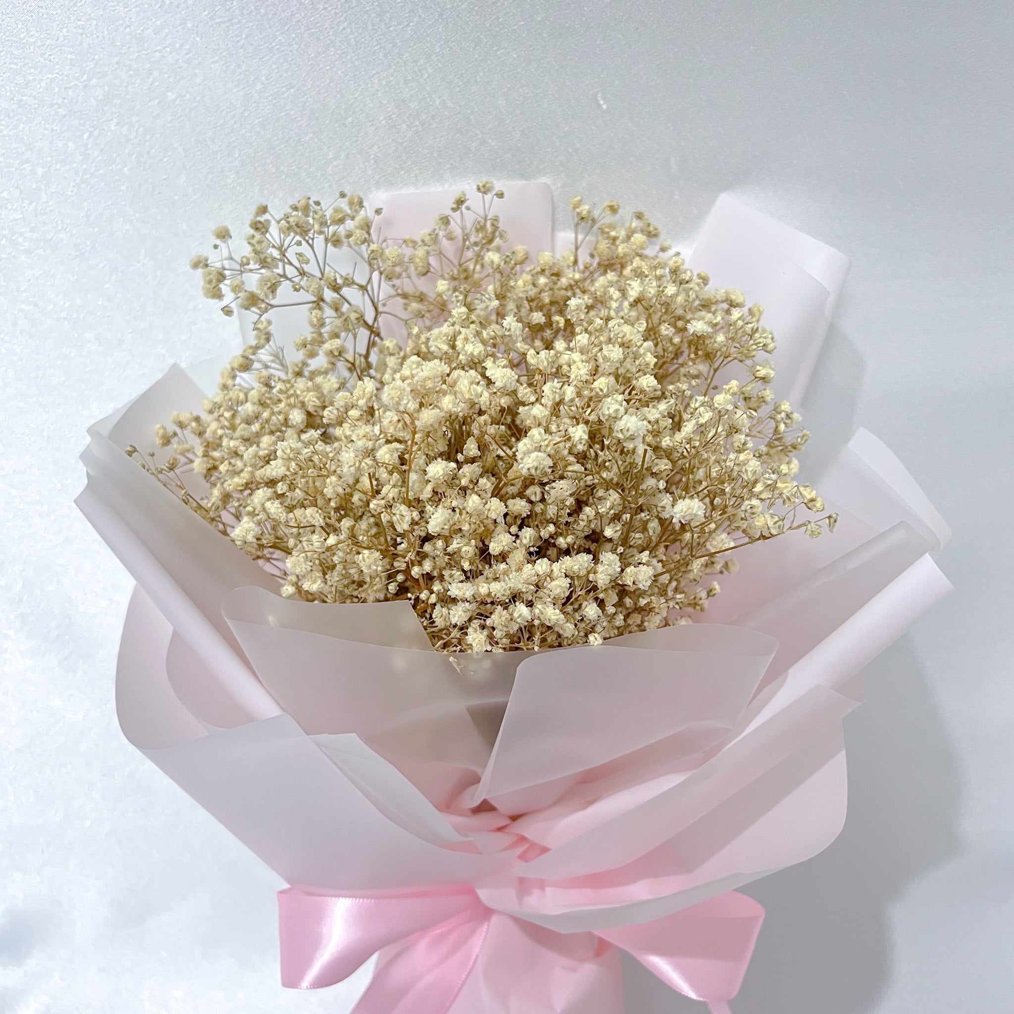 Large Baby Breath Bouquet – White