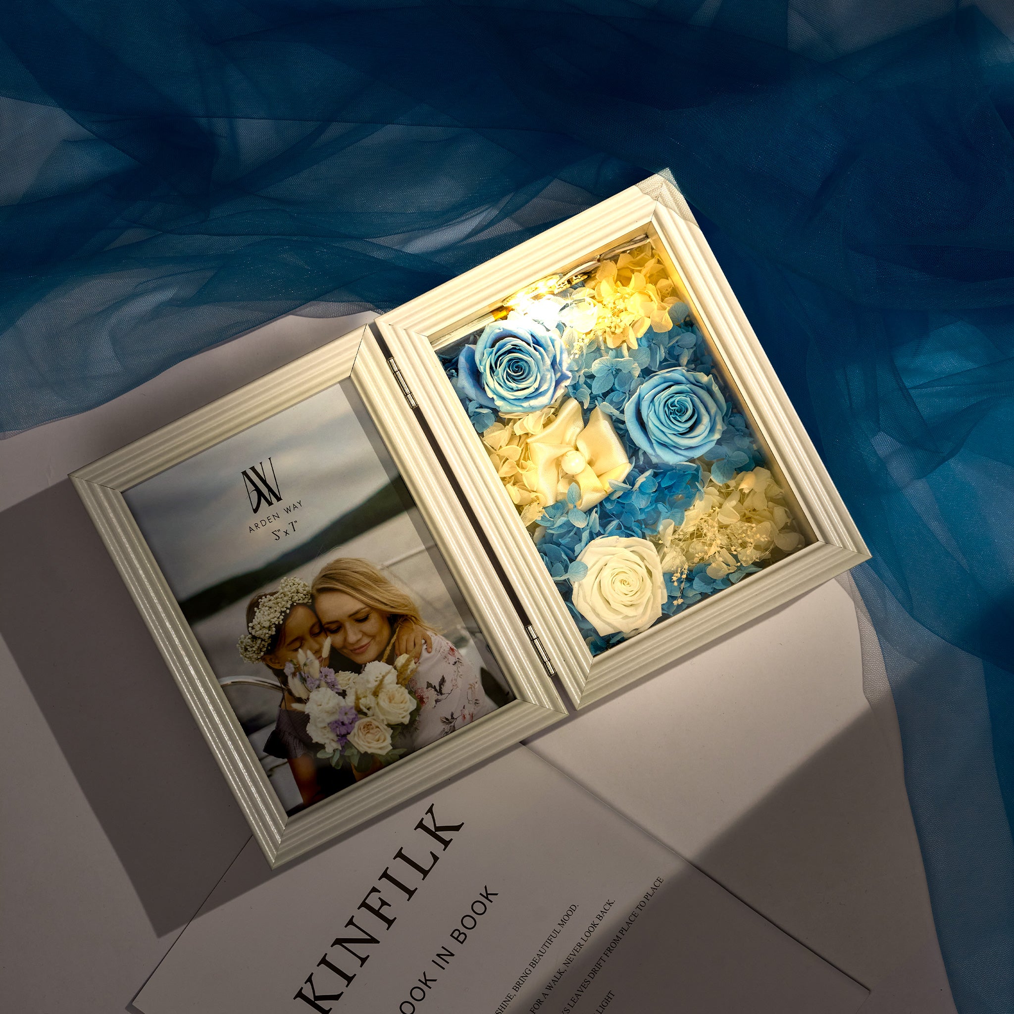 Odelia Photo Frame – Blue