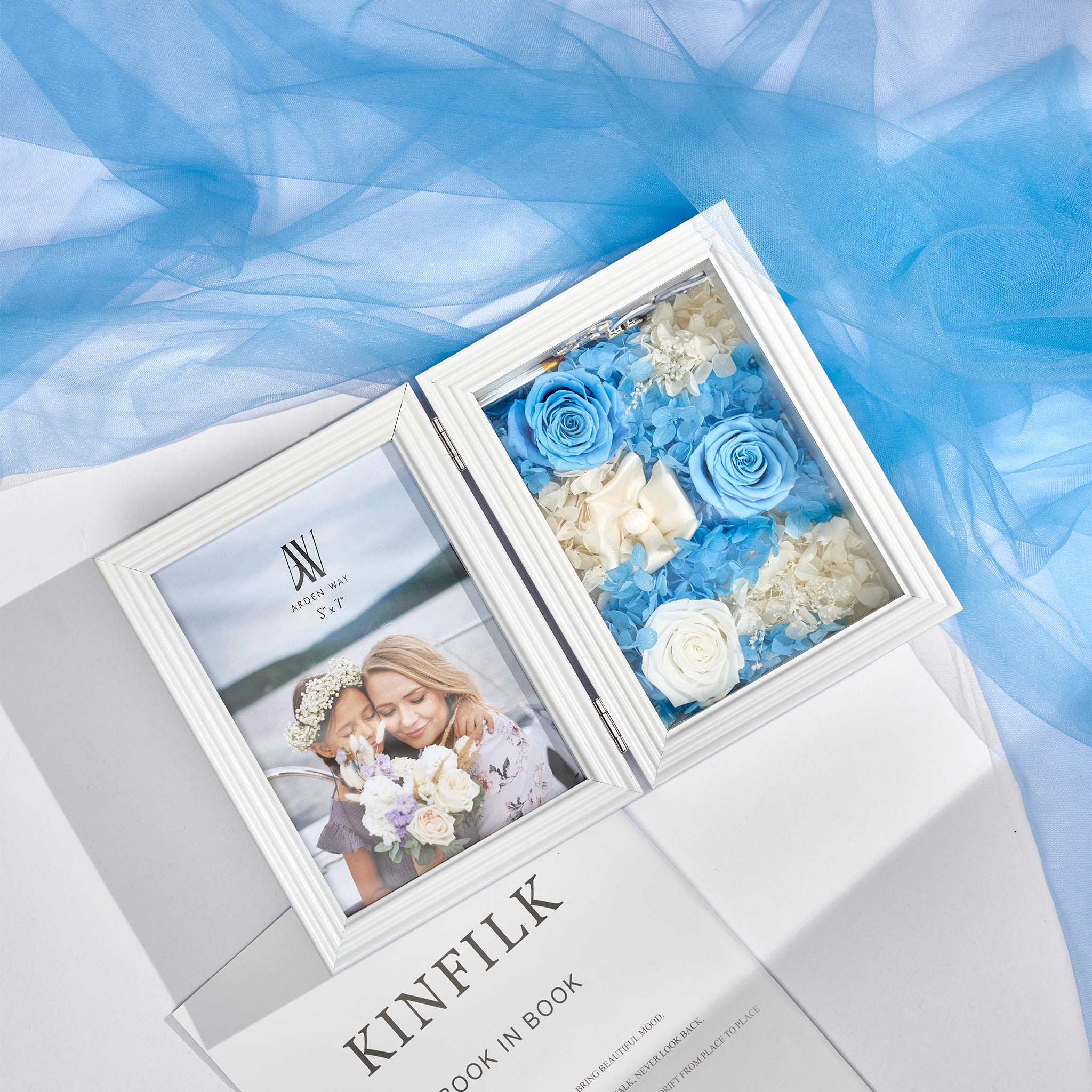 Odelia Photo Frame – Blue