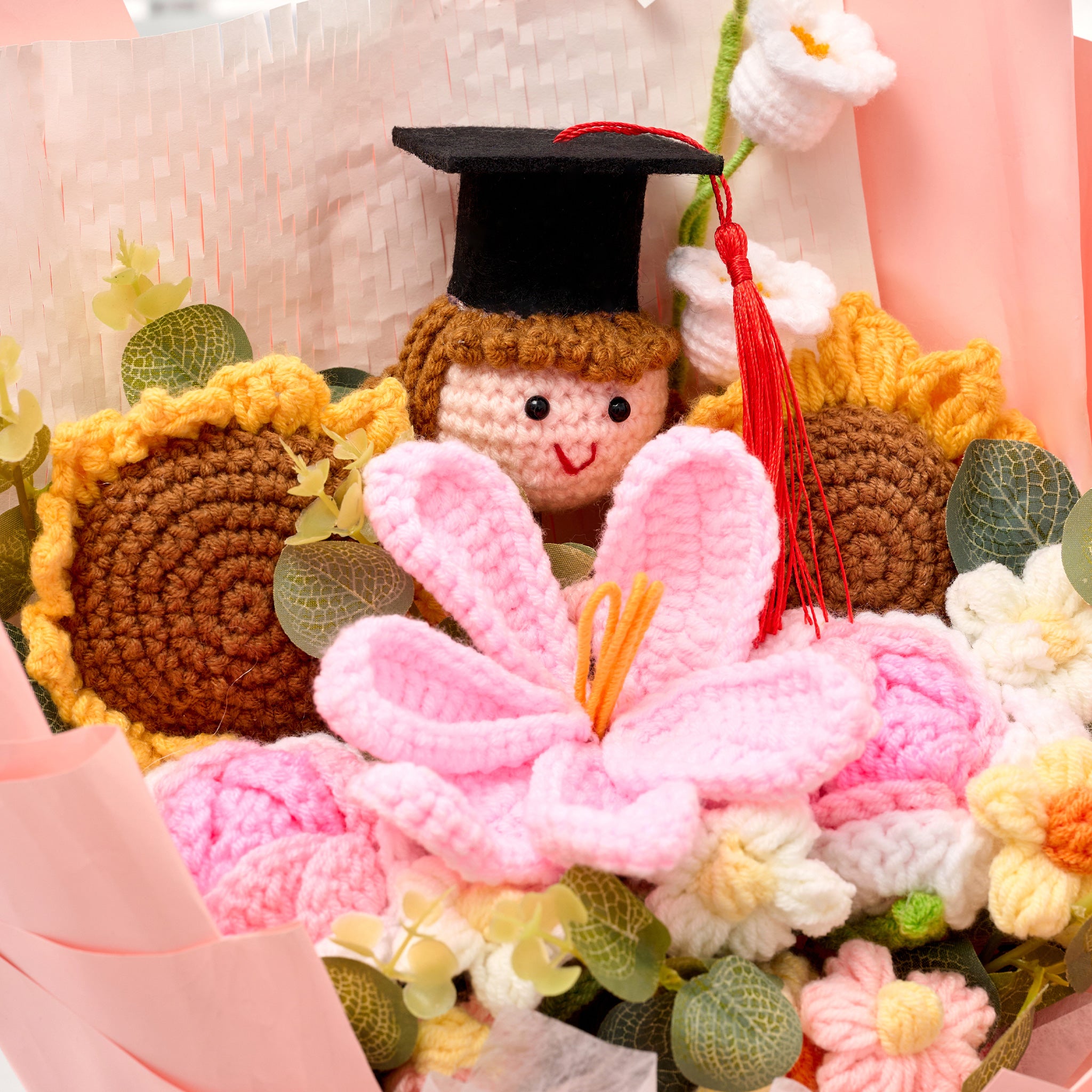 [Crochet] Premium Graduation Bouquet
