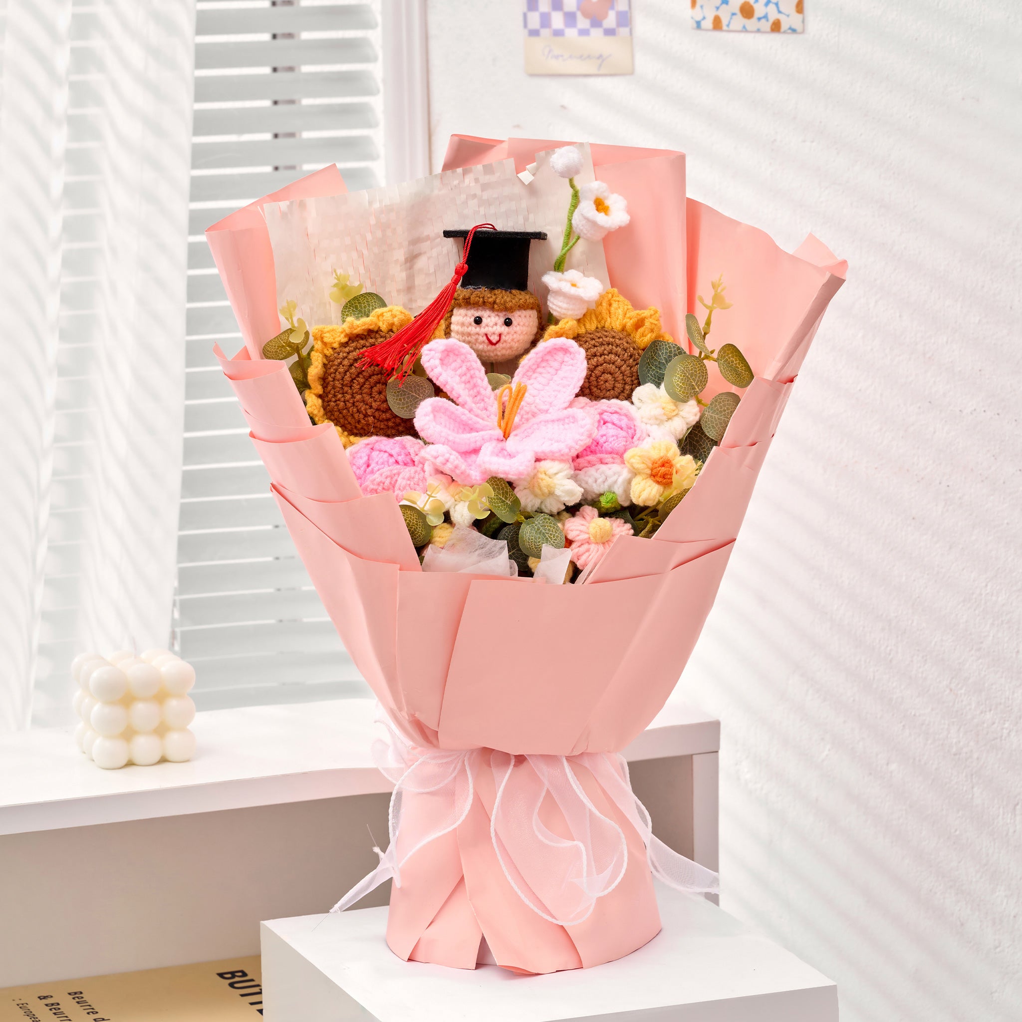 [Crochet] Premium Graduation Bouquet