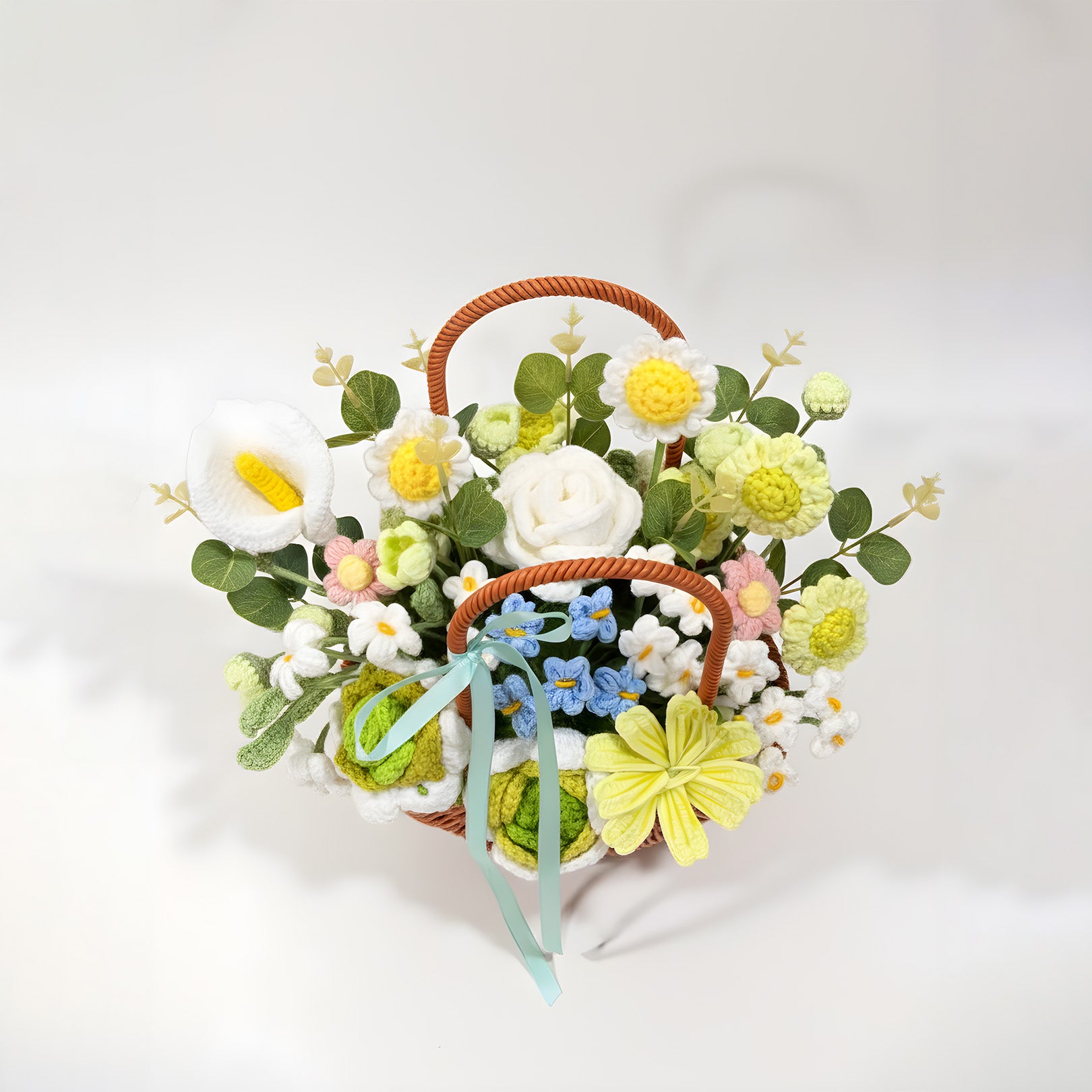 [Crochet] Meadow Basket – Spring