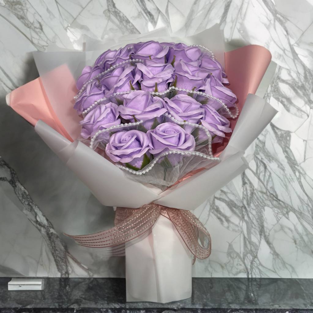 [Soap Roses] Purple - 20 Roses