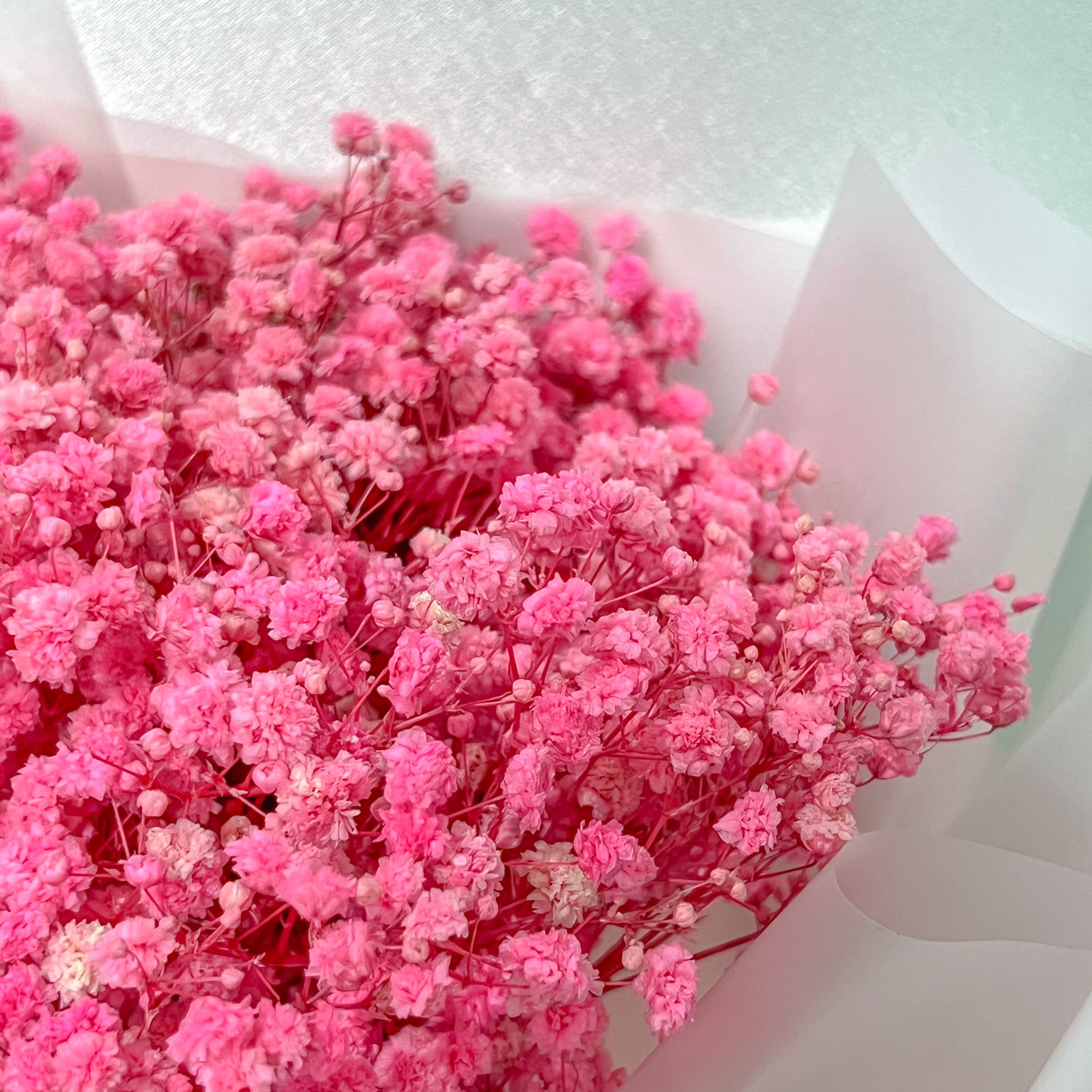 Baby Breath Bouquet – Pink